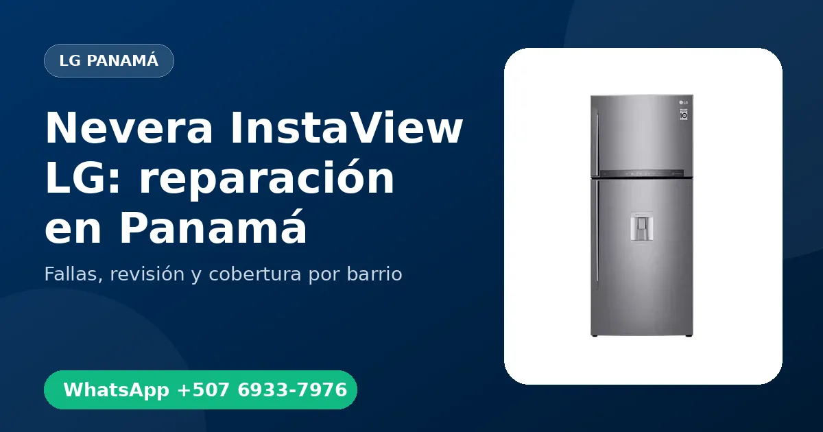 Nevera InstaView LG en David